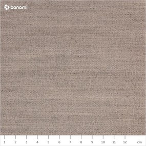 Letto matrimoniale imbottito beige con contenitore con rete inclusa 160x200 cm Lotte – Meise Möbel