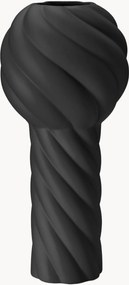 Vaso in ceramica dipinto a mano Twist Pillar, alt. 34 cm