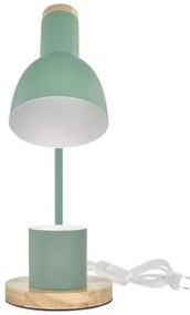 Lampada da tavolo POPPY 1xE27/25W/230V verde
