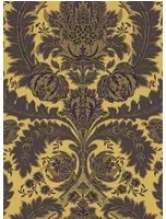 Cole & Son Carta da parati Coleridge - Yellow/ Charcoal