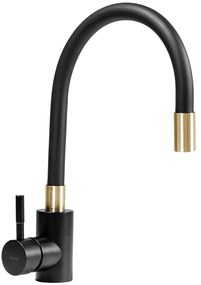 Rubinetto da cucina Rea Clever Black/Gold