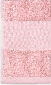 Set di 2 asciugamani in spugna di cotone rosa 70x140 cm - Good Morning