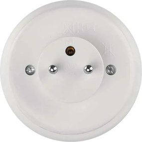 Luce notturna LED con sensore e presa LED/0,3W/230V