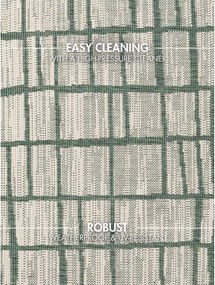 Tappeto da interno/esterno rotondo verde/color crema ø 200 cm Haringey Crouch – Ted Baker