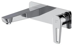 Cersanit S951-357 - Rubinetto vasca da bagno per installazione a scomparsa MILLE cromo lucido