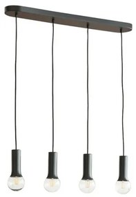 Fipas 4 Lampada a Sospensione Black - Lindby