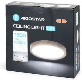 Aigostar - Plafoniera LED LED/12W/230V 6500K diametro 26,3 cm