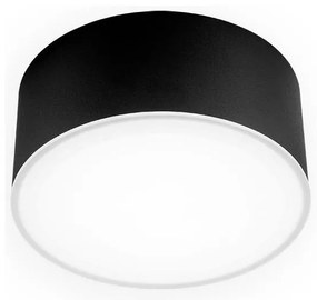 LED2 - Plafoniera LED BUTTON LED/12W/230V CRI 90 nero