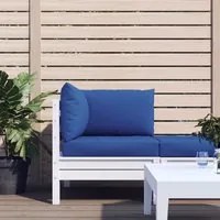 Cuscini per Pallet 3 pz Blu in Tessuto Oxford 315074