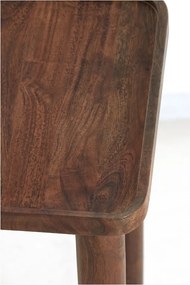 Tavolo portaoggetti 32x32 cm Qiano - Light &amp; Living