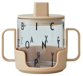 Tazza per bambini beige Cresci con la tua tazza Grow with Your Cup - Design Letters