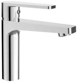 Miscelatore lavabo monocomando in ottone cromato Bridge