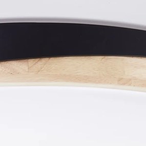 Brilliant - Plafoniera LED dimmerabile BAARLO LED/36W/230V diametro 50 cm nero + +TC