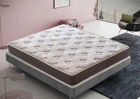 Materasso Singolo 80x190 in Memory Foam - Alto 15 cm 13 Zone di Comfort - Rigidit H3 - Ortopedico