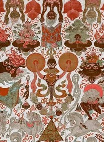Mindthegap Carta da parati Yama Dharmaraja - WP20452
