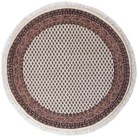 Mir Tappeto orientale 200x200 Beige (Indian) Annodato A Mano