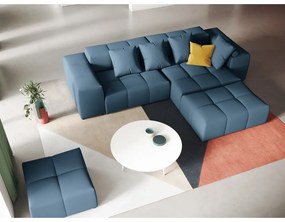 Divano angolare blu (variabile) Rome - Cosmopolitan Design
