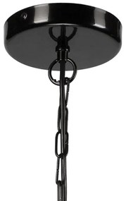 Lampadario a sospensione con catena OSCAR 4xG9/5W/230V nero