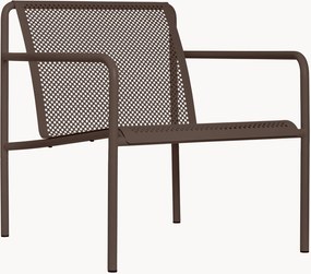 Sedia con braccioli da giardino in acciaio Dapple