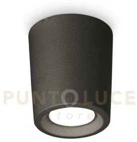 Lampada da soffitto livia pl d090 nero