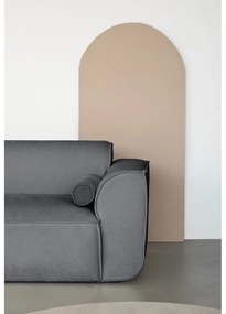 Divano angolare componibile grigio (con penisola a sinistra) Flex Felix – Miuform