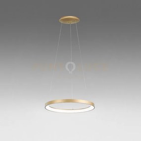 Krizia s/m sospensione colore oro a led 3000k 2800lm 50w dimmerabil...