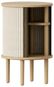 Tavolo rotondo in rovere ø 38 cm Audacious - UMAGE