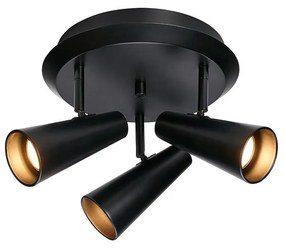 Plafoniera nera , ø 36 cm Crest - Markslöjd