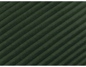 Letto matrimoniale in verde scuro imbottito con spazio contenitivo con griglia inclusa 160x200 cm Jade – Bobochic Paris