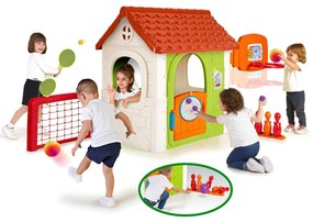 MULTI ACTIVITY - casetta da giardino per bambini