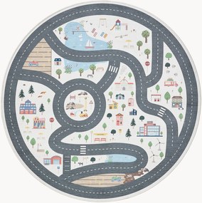 Tappeto rotondo per bambini lavabile Linus