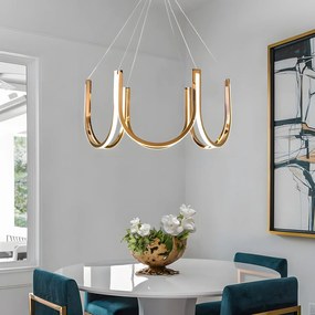 Lampada a sospensione LED APP1749-CP Gold