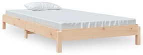 Letto impilabile 90x190 cm in legno massello di pino