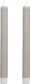 Eglo 422222 - SET 2x LED Candele ANDRAFIABE LED/1xAAA 24,5 cm grigio