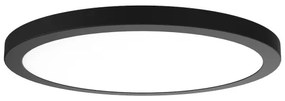 Plafoniera EVORA LED/18W/230V 3000/4000/6000K Ø 22,5 cm nero