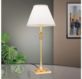 Orion LA 4-1049/1 - Lampada da tavolo FONSA 1xE27/60W/230V bianco/oro