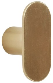 Gancio da parete dorato Piccolo - Hübsch