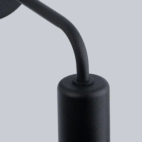 Sollux SL.1449 - Applique NORAH 1xE27/15W/230V nero