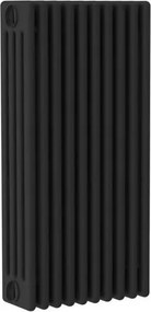 Termosifone in acciaio tubolare 4 colonne 10 elementi interasse 813 mm ERCOS Comby nero