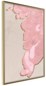 Poster  Pink River  Cornice Quadri Cornice d'oro, Larghezza x Altezza Home decor 30x45