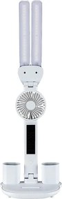 Rabalux 74030 - Lampada da tavolo LED dimmerabile con ventola NOVILO LED/7W/5V