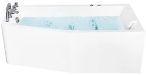 Vasca idromassaggio angolare sinistra 170 x 80 cm TALITA Beliani