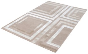 Tappeto beige vintage cornici 150x80 cm Step