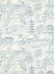 Zoffany Carta da parati Eastern Palace - Indigo