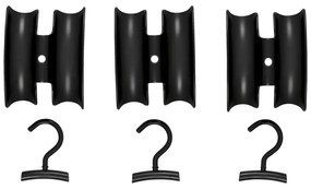 Organizer per armadio in plastica in set da 3 per borsette Herkules - Wenko