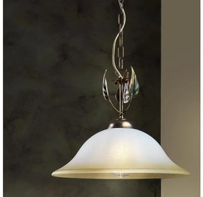 ONLI - Lampadario a sospensione con catena MIRA 1xE27/22W/230V diametro 40 cm