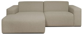 Divano angolare beige (angolo sinistro) Roxy - Scandic