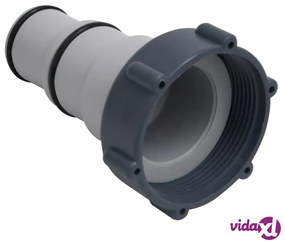 vidaXL Adattatori per Tubi per Piscina 2 pz in Plastica