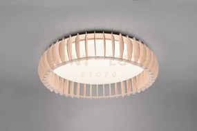 Monte plafoniera led 38w 4400lm, 3000 - 6500k con struttura legno ...