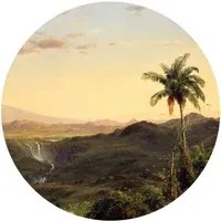 KEK Amsterdam Carta da parati panoramica Golden Age Landscapes 3 Circle - M - 1.9m